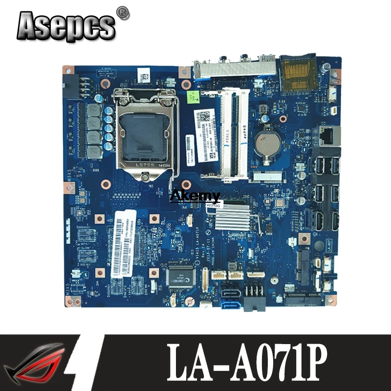 Высокое Качество для lenovo B550 AIO Intel материнская плата VIA15 LA A071P FRU 90004083 100%