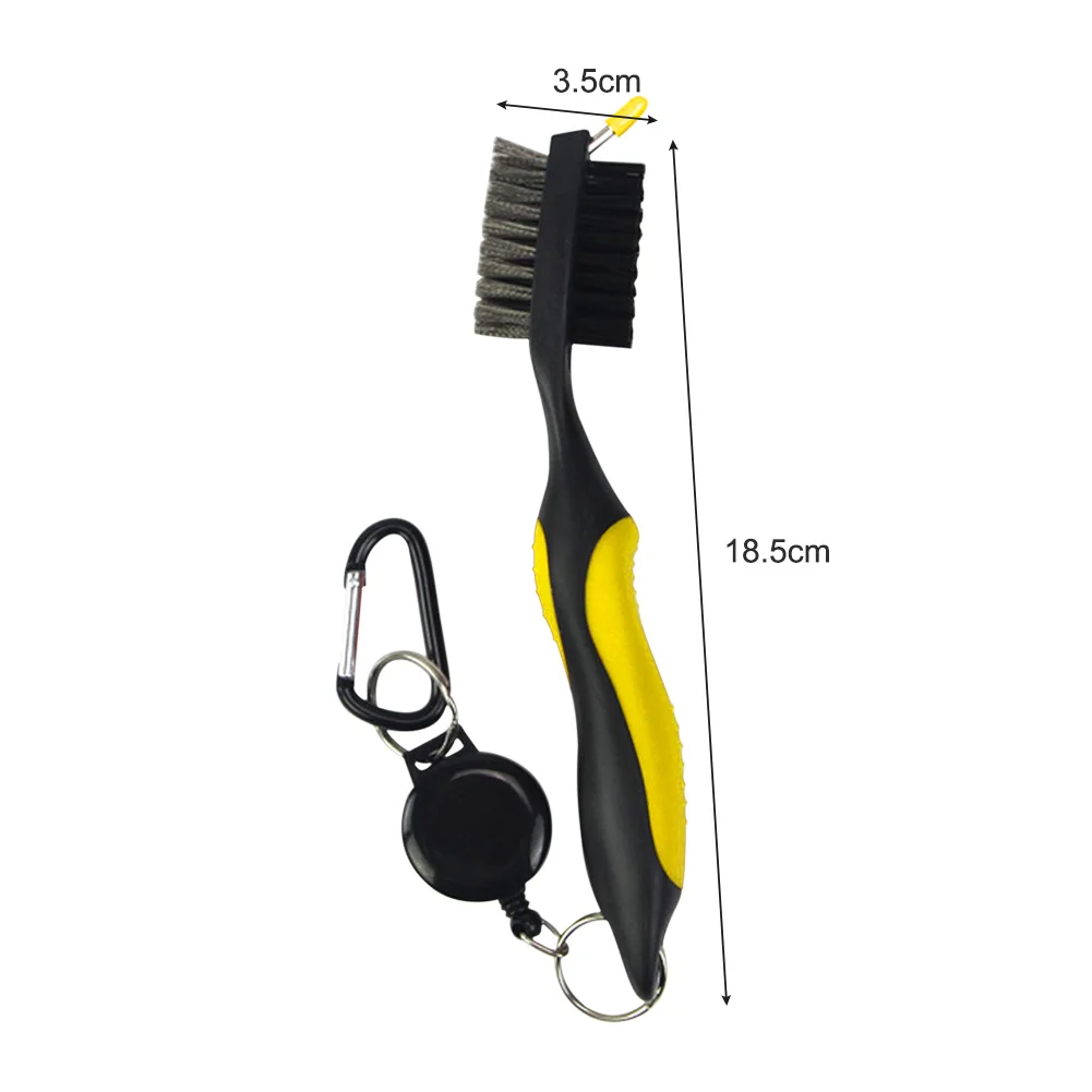 New Golf Club Brush Golf Groove Cleaning Brush 2 Sided Golf Putter Wedge Ball Groove Cleaner Kit Cleaning Tool Golf Accessories
New Golf Club Brush Golf Groove Cleaning Brush 2 Sided Golf Putter Wedge Ball Groove Cleaner Kit Cleaning Tool Golf Accessories
