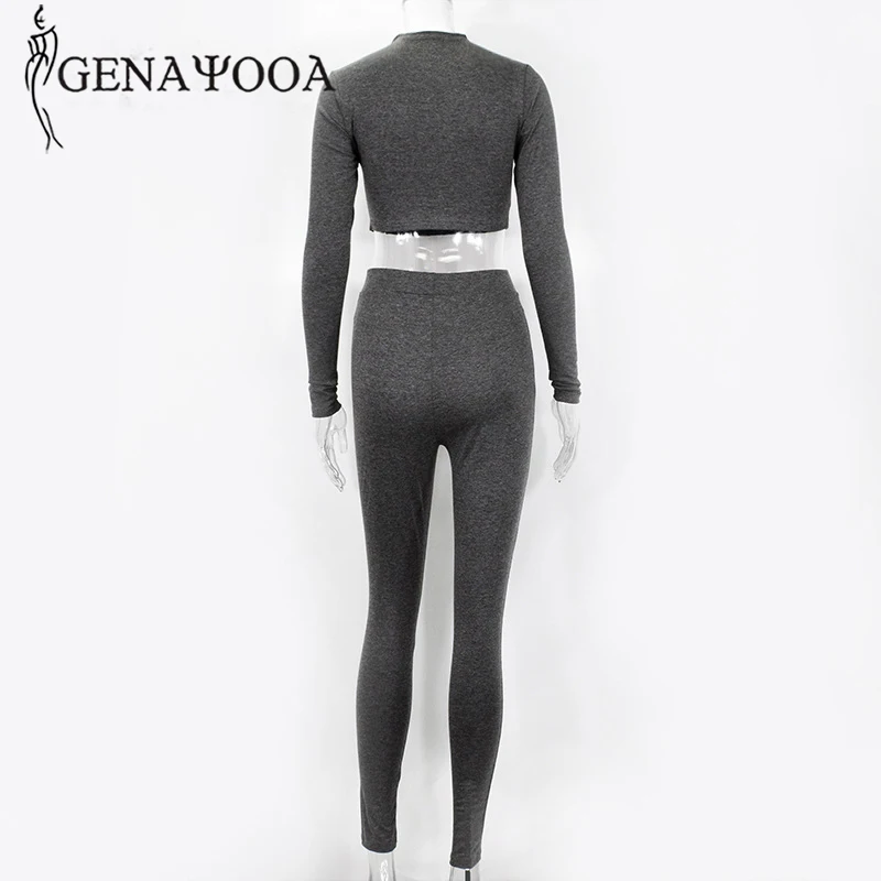 Genayooa Sexy Two Piece Set Top And Pants Outfits Tracksuit Women Winter Slim Ladies 2 Piece Suits Crop Top Long Sleeve Fitness
Genayooa Sexy Two Piece Set Top And Pants Outfits Tracksuit Women Winter Slim Ladies 2 Piece Suits Crop Top Long Sleeve Fitness