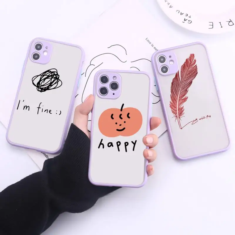 Cartoon Fruits Phone Case Transparent Matte For IPhone 7 8 11 12 S Mini Pro X XS XR MAX Plus Cover Shell
Cartoon Fruits Phone Case Transparent Matte For IPhone 7 8 11 12 S Mini Pro X XS XR MAX Plus Cover Shell