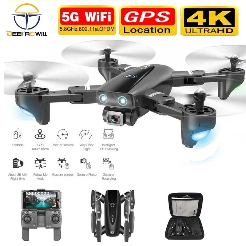 2021 Новый GPS дрона с дистанционным управлением с 4K HD Камера 5G RC Quadcopter RC дроны WI-FI с видом от первого лица Складная Off-точка Летающий Дрон Вертол...
2021 Новый GPS дрона с дистанционным управлением с 4K HD Камера 5G RC Quadcopter RC дроны WI-FI с видом от первого лица Складная Off-точка Летающий Дрон Вертол...