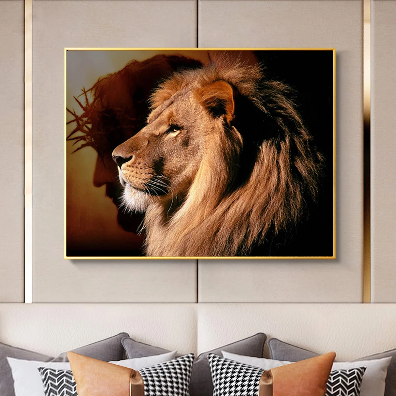 Strong lion Wild Animal Canvas Art Painting Posters and Prints Cuadros Wall Art Picture for Living Room Home Decor
Strong lion Wild Animal Canvas Art Painting Posters and Prints Cuadros Wall Art Picture for Living Room Home Decor
