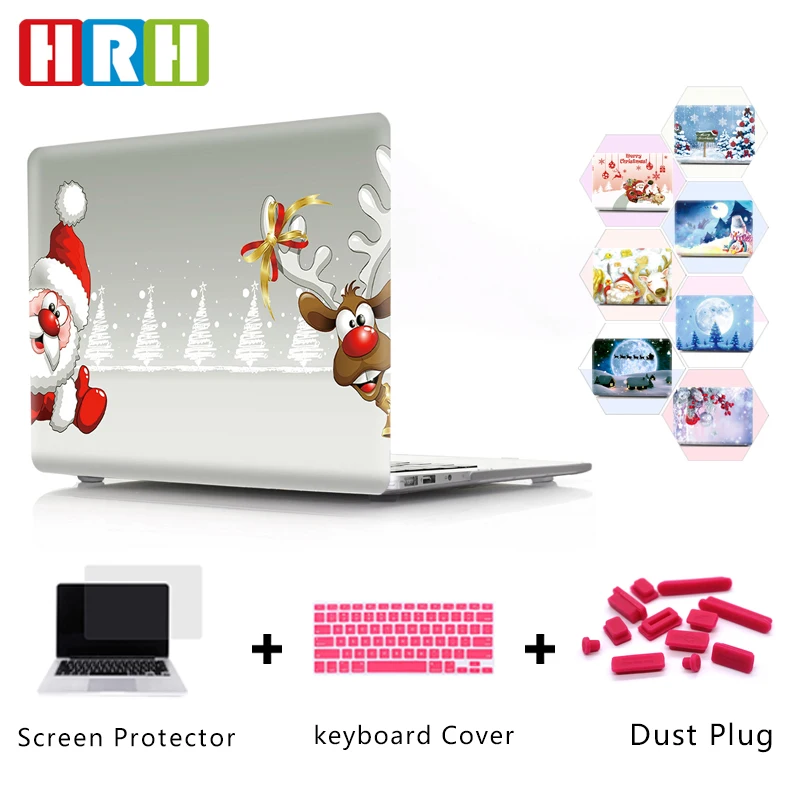 HRH Soft PC Christmas Case For Macbook New Pro 13" with/out Touch Bar A1706 A2141 A1708 A2159 A2289 A2251 Lovely Claus Tree
HRH Soft PC Christmas Case For Macbook New Pro 13" with/out Touch Bar A1706 A2141 A1708 A2159 A2289 A2251 Lovely Claus Tree