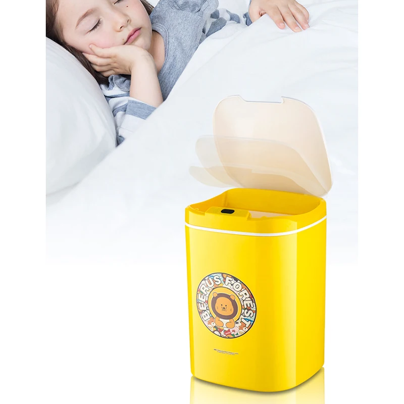 Automatic Intelligent Induction Trash Can Household Living Room Kitchen Bedroom Bathroom Trash Plastic Bin 14L MJJ88
Automatic Intelligent Induction Trash Can Household Living Room Kitchen Bedroom Bathroom Trash Plastic Bin 14L MJJ88