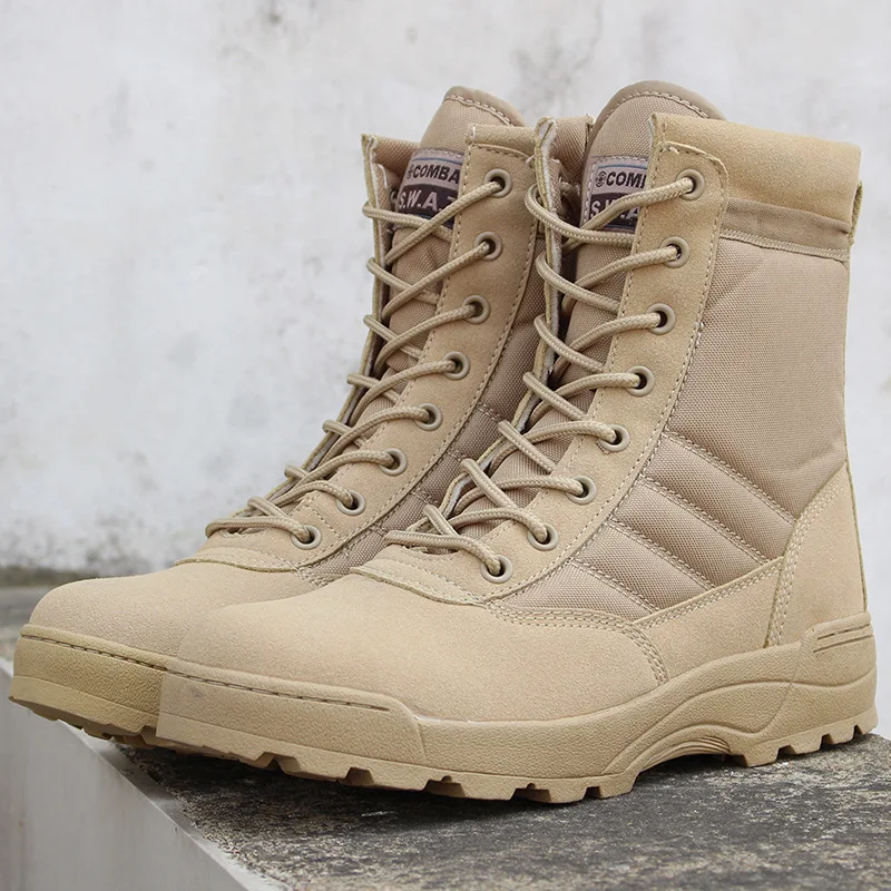 Work Safty Shoes Men Desert Tactical Military Boots Mens Zapatos De Mujer Army Boot Zapatos Ankle Lace-up Combat Boots Size 46
Work Safty Shoes Men Desert Tactical Military Boots Mens Zapatos De Mujer Army Boot Zapatos Ankle Lace-up Combat Boots Size 46
