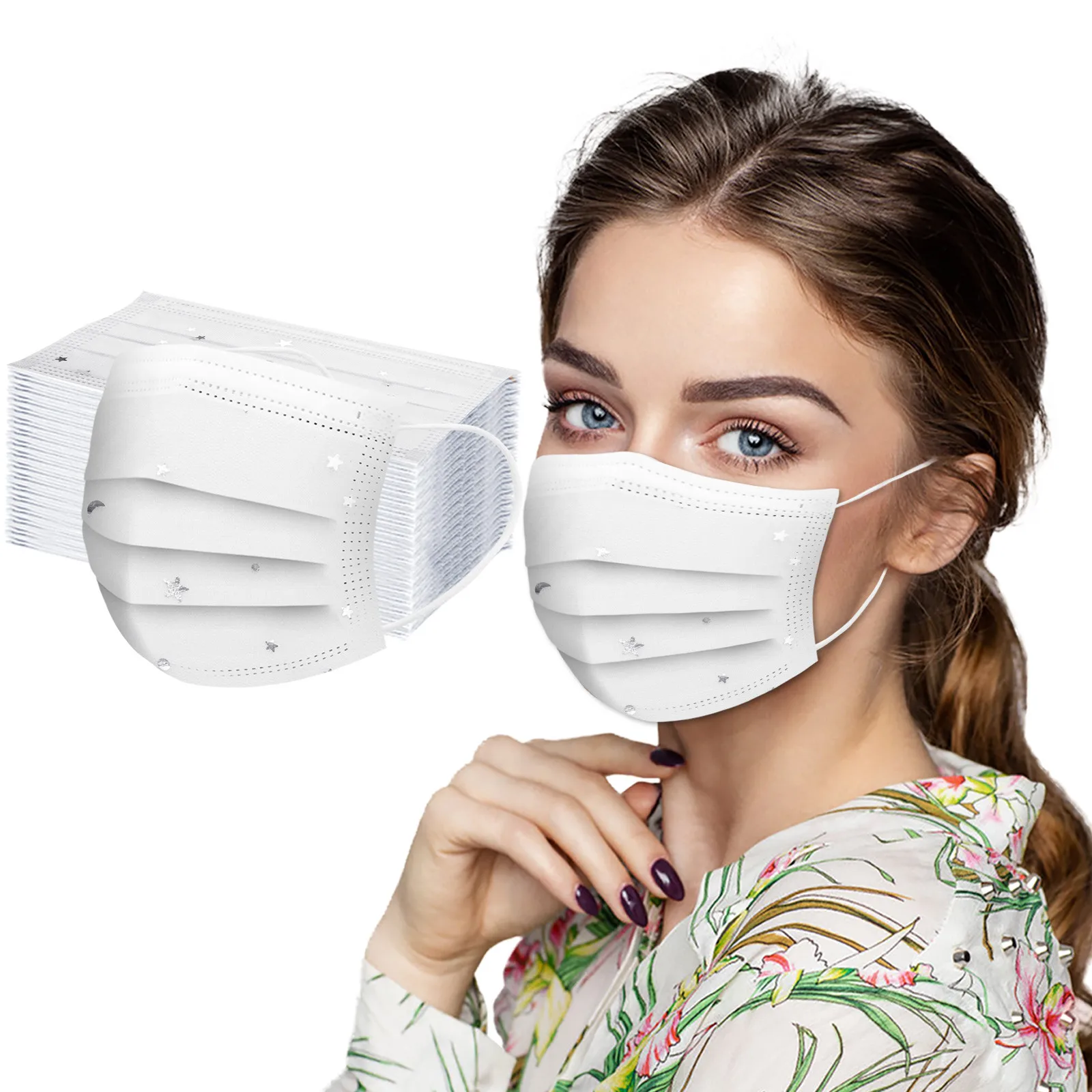 Star Print Lace Gauze Adult Mouth Cover Disposable Breathable Three-Layer Men Women Mask Ultrathin Dustproof Unisex Face Cover
Star Print Lace Gauze Adult Mouth Cover Disposable Breathable Three-Layer Men Women Mask Ultrathin Dustproof Unisex Face Cover