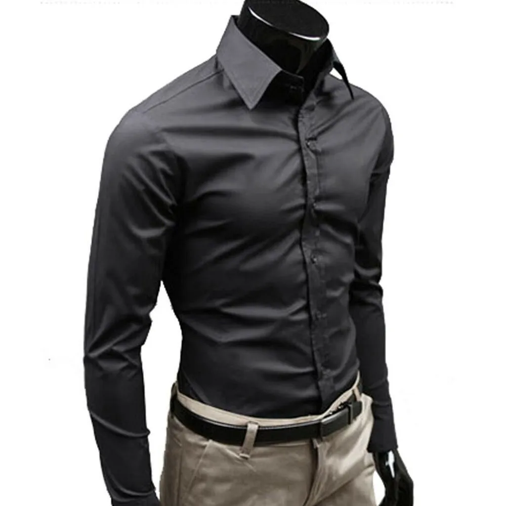 New Luxury Shirts Mens Casual Formal Button Down Slim Fit Long Sleeve Shirt Top Male Plus Size Bussiness Office Shirt Tops
New Luxury Shirts Mens Casual Formal Button Down Slim Fit Long Sleeve Shirt Top Male Plus Size Bussiness Office Shirt Tops