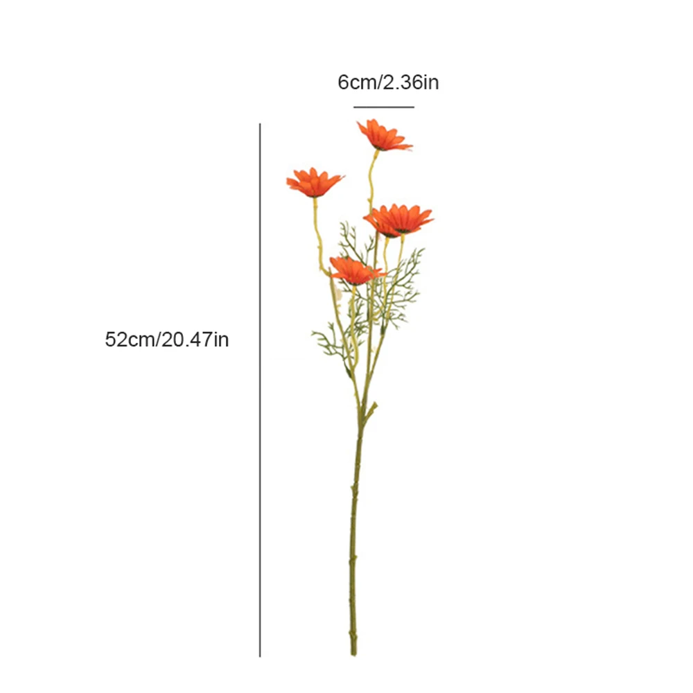 5 Heads/Branch White Daisy Artificial Flowers Vases for Home Decor Christmas Wedding Decoration Fake Flowers
5 Heads/Branch White Daisy Artificial Flowers Vases for Home Decor Christmas Wedding Decoration Fake Flowers