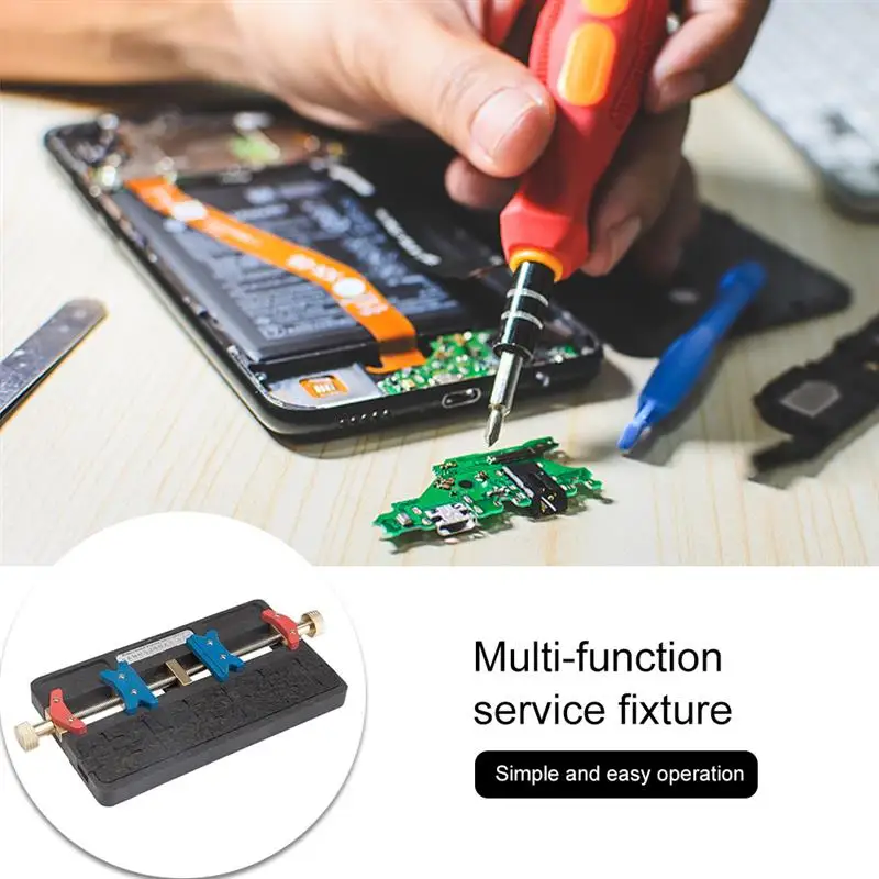 PCB Holder Jig Mobile Phone Soldering Repair Tool Motherboard Holder Jig Fixture for Phone Repair PCB Holder
PCB Holder Jig Mobile Phone Soldering Repair Tool Motherboard Holder Jig Fixture for Phone Repair PCB Holder
