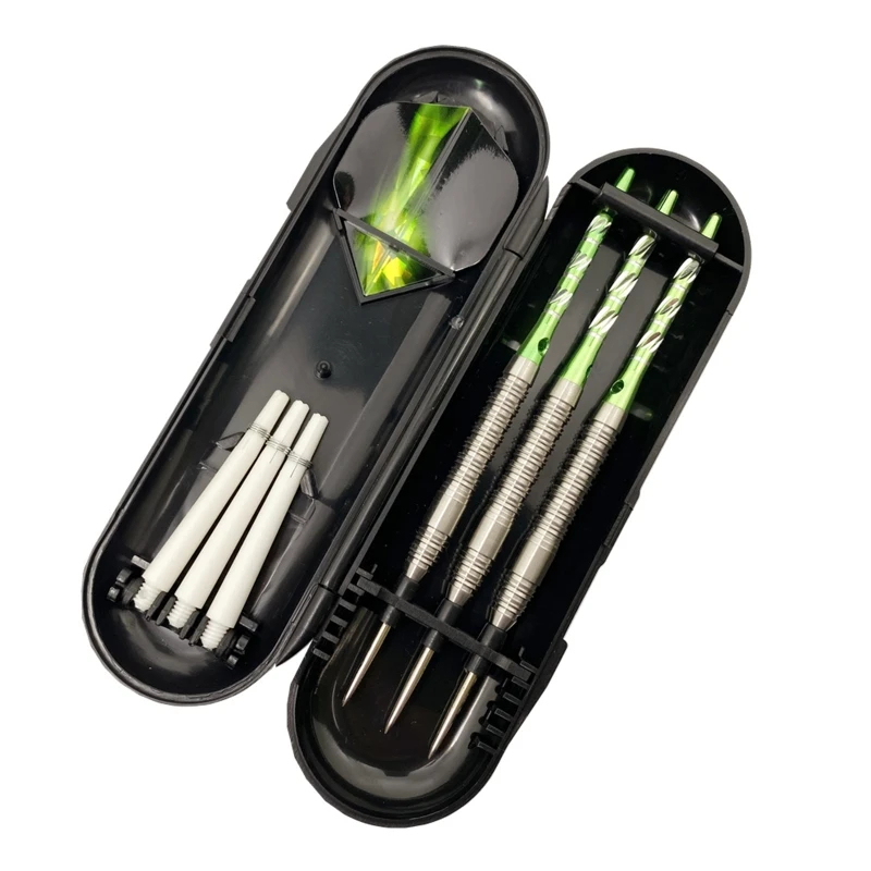 Professional 23 Grams 90% Tungsten Steel Tip Darts Aluminium Shafts with Storage R3ME
Professional 23 Grams 90% Tungsten Steel Tip Darts Aluminium Shafts with Storage R3ME