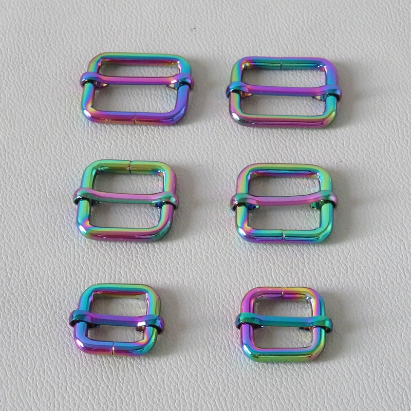 Rainbow 15mm 20mm 25mm Metal Buckle Clasp Belt Straps D Ring For Bag Dog Collar Paracord Hook Adjuster Slider Harness Hardware
Rainbow 15mm 20mm 25mm Metal Buckle Clasp Belt Straps D Ring For Bag Dog Collar Paracord Hook Adjuster Slider Harness Hardware