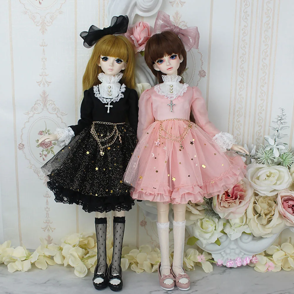 1/6 1/4 1/3 Female BJD Clothes Model Cute Lolita Palace Vintage Dress for BJD/SD YOSD MSD SD13 12" Figure Doll Accessories
1/6 1/4 1/3 Female BJD Clothes Model Cute Lolita Palace Vintage Dress for BJD/SD YOSD MSD SD13 12" Figure Doll Accessories