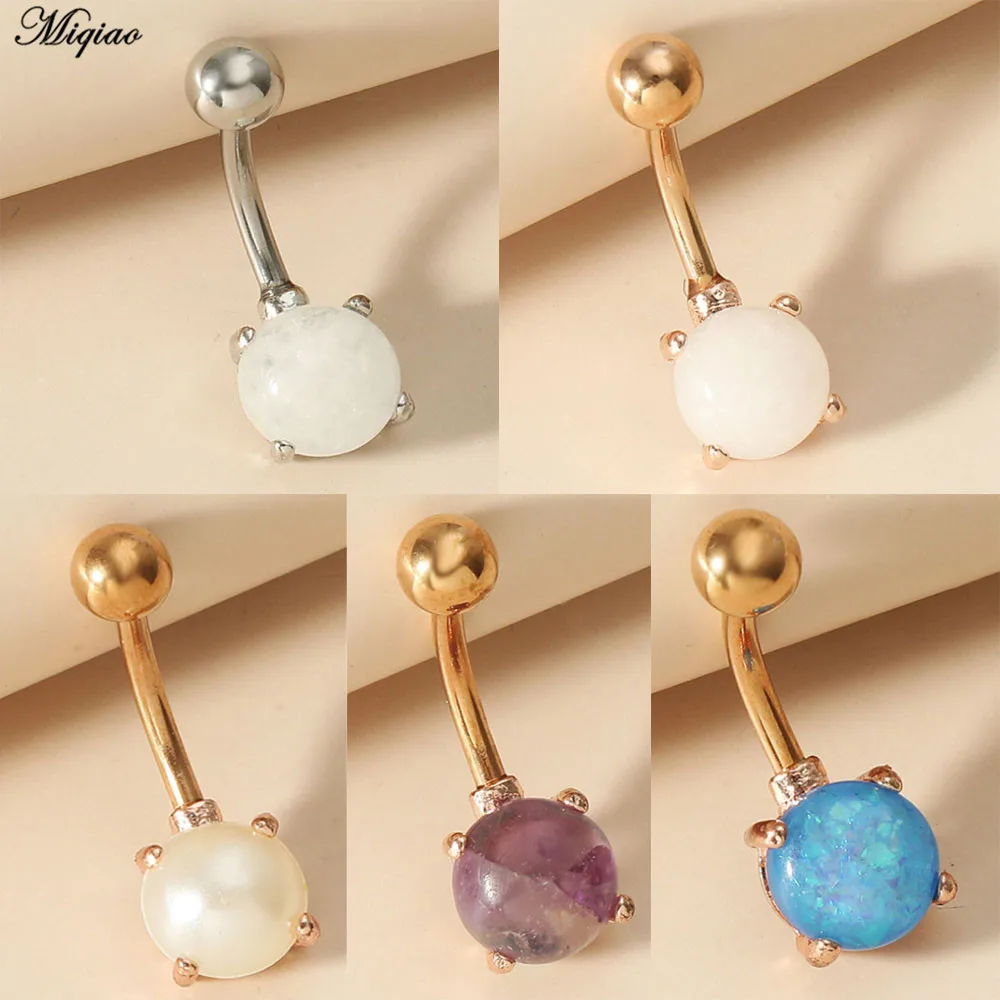 Miqiao 1pcs Fashion Hot Style Stainless Steel Belly Button Ring Exquisite Body Piercing Jewelry
Miqiao 1pcs Fashion Hot Style Stainless Steel Belly Button Ring Exquisite Body Piercing Jewelry