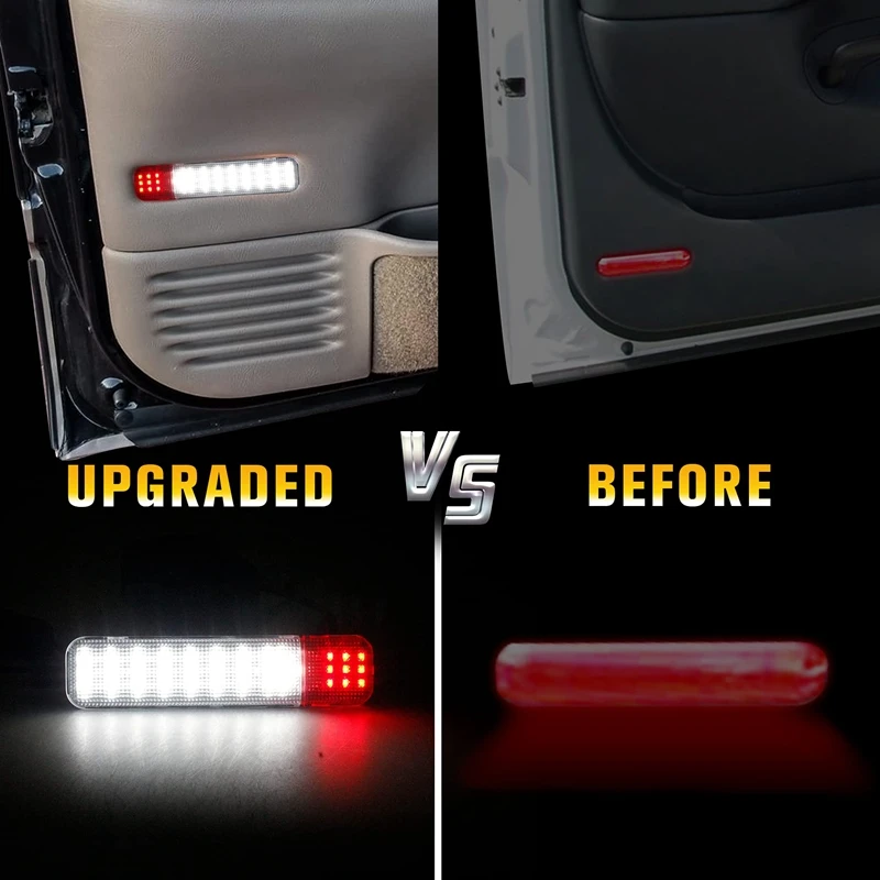 Car LED Interior Door Light Door Panel Courtesy Light Warning Light for Silverado/Sierra 1500 3500 2500 Yukon 1995-1999
Car LED Interior Door Light Door Panel Courtesy Light Warning Light for Silverado/Sierra 1500 3500 2500 Yukon 1995-1999
