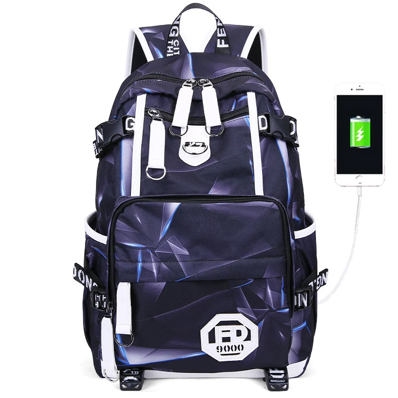 Large Capacity School Travel Backpack for College Men Teen Boys USB Charging Water Resistant Laptop School Bookbag New
Large Capacity School Travel Backpack for College Men Teen Boys USB Charging Water Resistant Laptop School Bookbag New