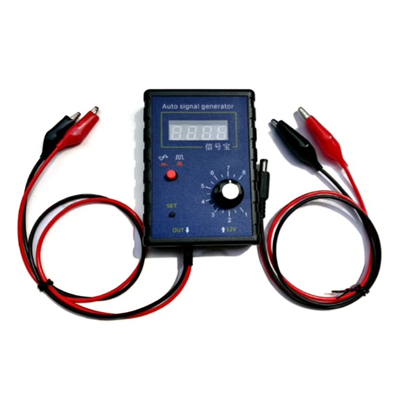 Portable Auto Vehicle Signal Generator Car Hall Sensor and Crankshaft Position Sensor Signal Simulator Meter 2Hz to 8KHz
Portable Auto Vehicle Signal Generator Car Hall Sensor and Crankshaft Position Sensor Signal Simulator Meter 2Hz to 8KHz
