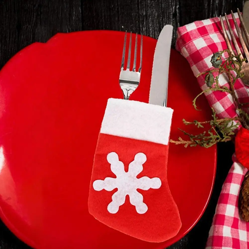 1Pc Cute Mini Christmas Decoration Stockings Tableware Cutlery Gifts Bag Xmas Home Decor Festival Party Ornament
1Pc Cute Mini Christmas Decoration Stockings Tableware Cutlery Gifts Bag Xmas Home Decor Festival Party Ornament