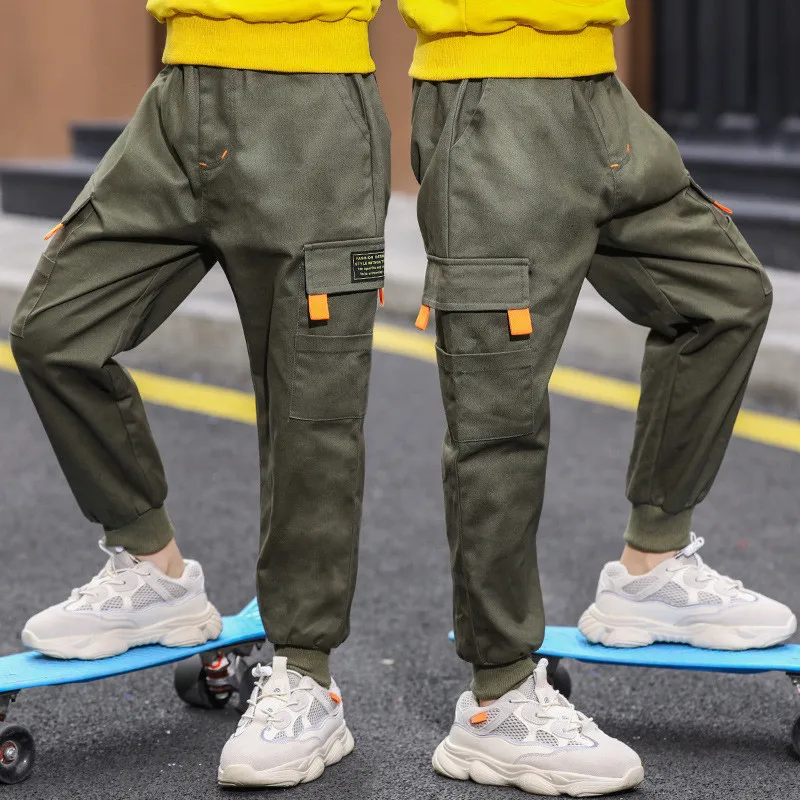 Fall Cotton Big Boys Pants Children Clothing Sweatpants Kids Cargo Pants Bottom Toddler Baby Trousers Casual Boy Clothes 3-13T
Fall Cotton Big Boys Pants Children Clothing Sweatpants Kids Cargo Pants Bottom Toddler Baby Trousers Casual Boy Clothes 3-13T