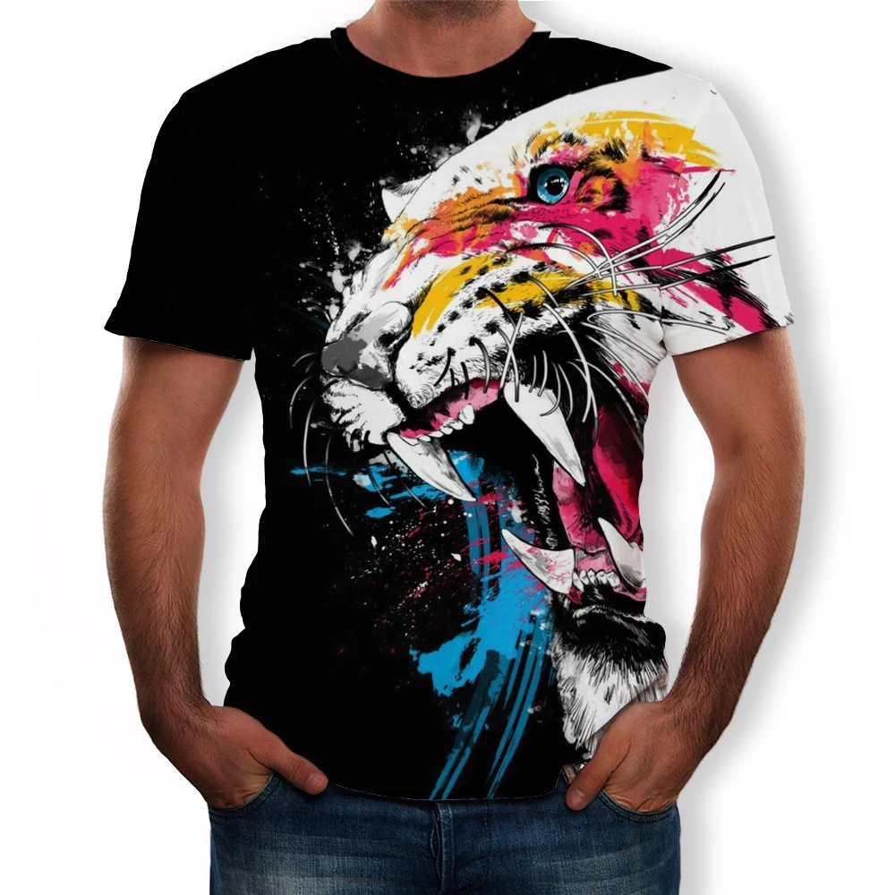 2021 Summer Men's Casual Plus Size 3D T-Shirt Children's Personalized Printing Fashion Short-Sleeved Top
2021 Summer Men's Casual Plus Size 3D T-Shirt Children's Personalized Printing Fashion Short-Sleeved Top