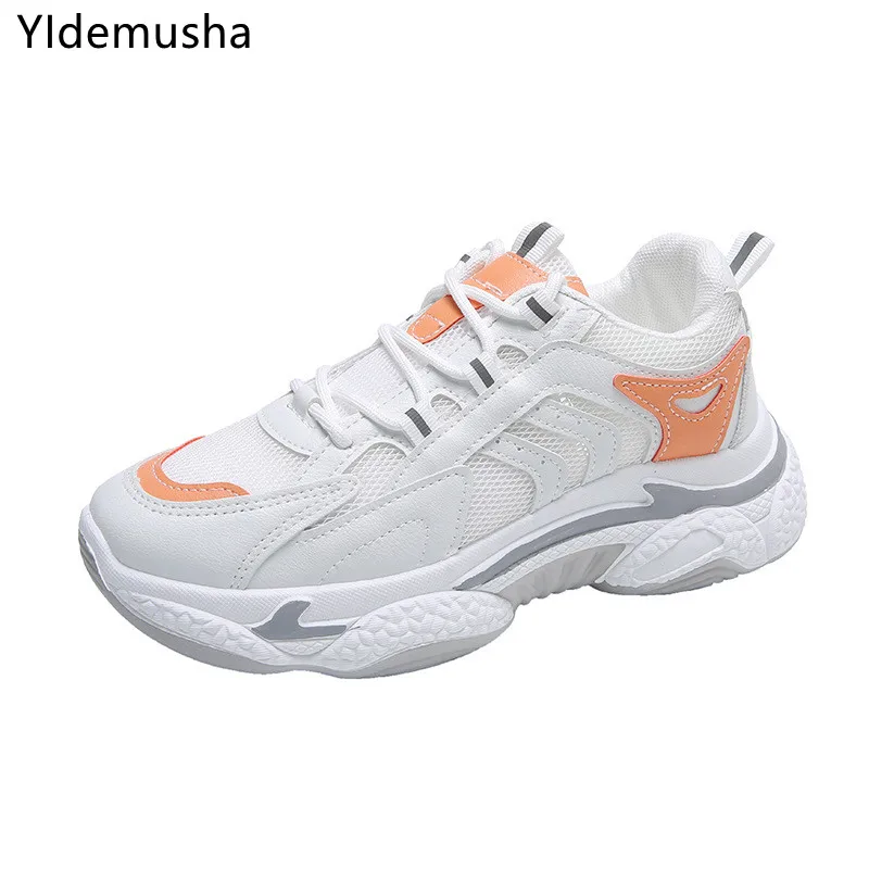 2021 Spring Soft Platform Sneakers Women's Sports Shoes Thick Bottom Chunky Sneakers Summer Mesh Breathable Pink Female Shoes
2021 Spring Soft Platform Sneakers Women's Sports Shoes Thick Bottom Chunky Sneakers Summer Mesh Breathable Pink Female Shoes