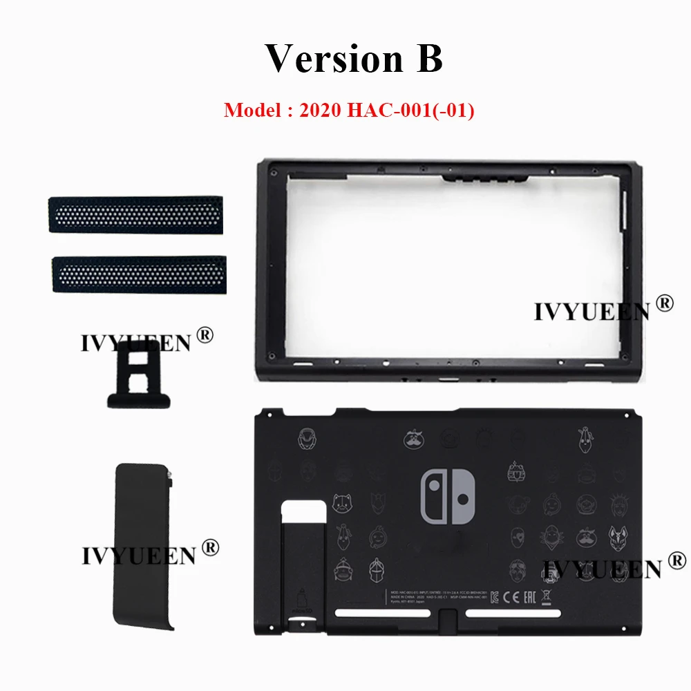 IVYUEEN 5 в 1 для консоли Nintendo Switch сменный корпус оболочка чехол лицевая панель задняя