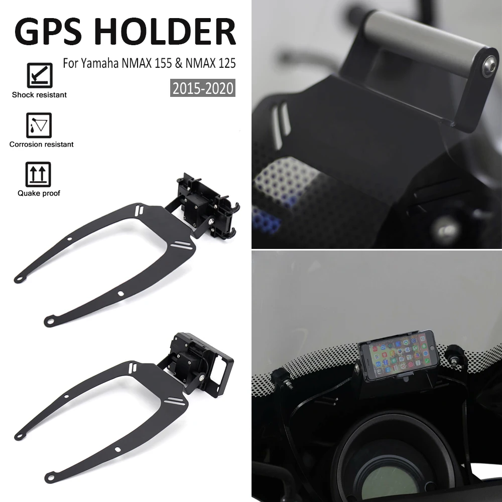 2015-2020 2019 2018 Новый для YAMAHA NMAX 155 125 навигационный кронштейн NMAX155 алюминиевый