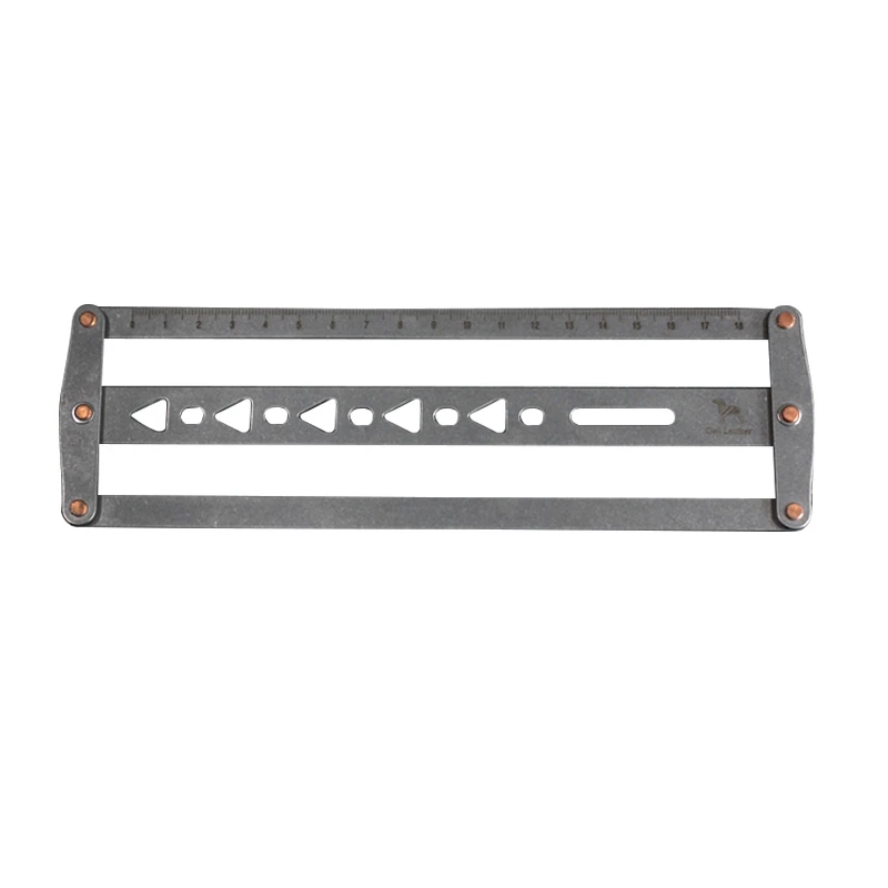 Sliver 15mm/18mm New Belt-assisted Positioning Punch Ruler Leather Craft DIY Width 18~48mm Adjustable Leathercraft Punching
Sliver 15mm/18mm New Belt-assisted Positioning Punch Ruler Leather Craft DIY Width 18~48mm Adjustable Leathercraft Punching