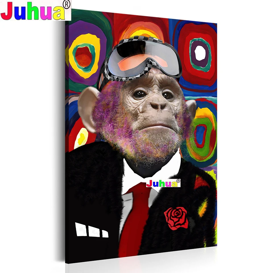 Full Square Drill Diamond Painting Mr. Ape Rhinestone Kit Cute Animal 5D Diamond Embroidery Cross Stitch Home Decoration
Full Square Drill Diamond Painting Mr. Ape Rhinestone Kit Cute Animal 5D Diamond Embroidery Cross Stitch Home Decoration
