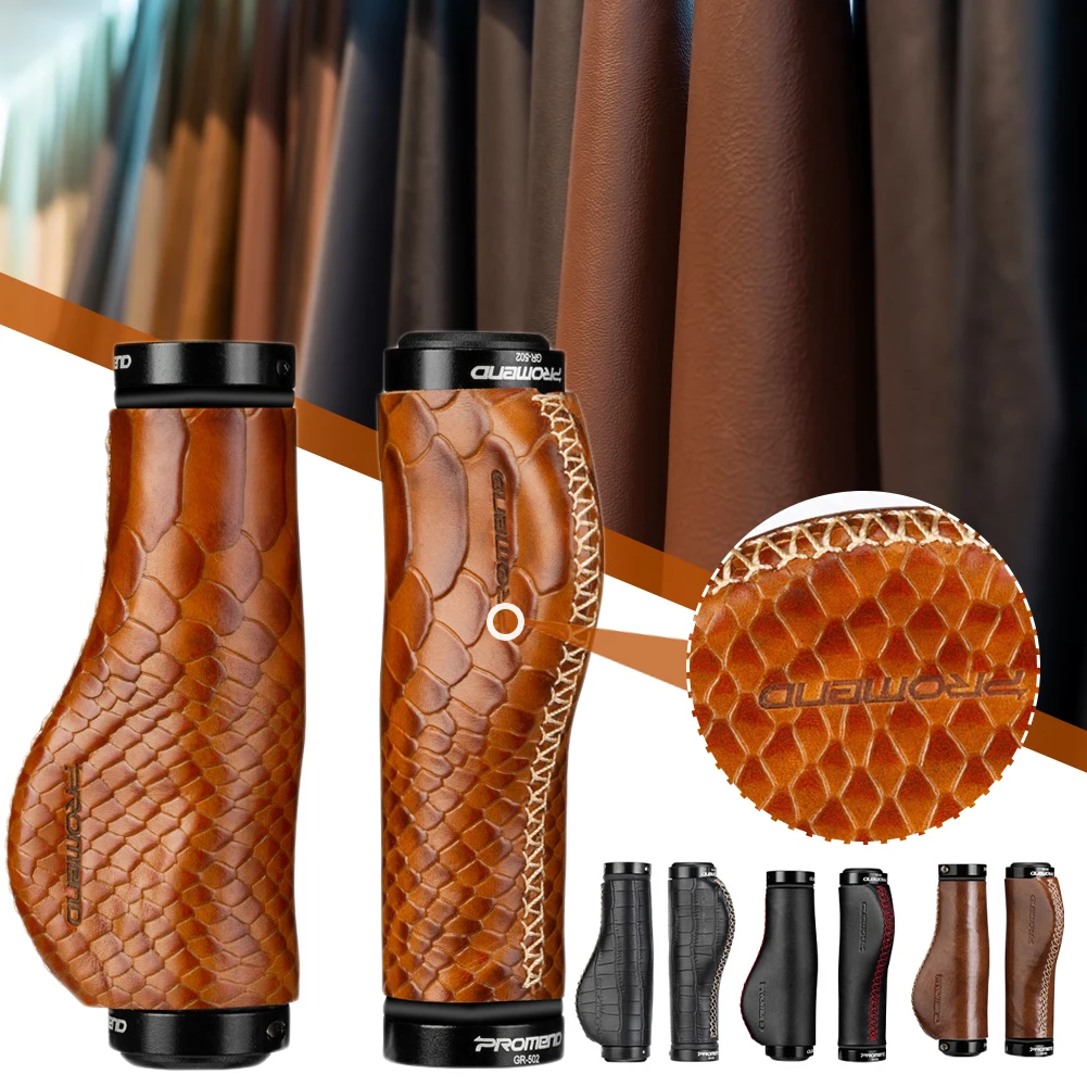 1pair 22.2mm Bike Leather Handlebar Grip Ergonomic Aluminum Double Lock-on Leather Bike Grip Mountain Round Bike Accessories
1pair 22.2mm Bike Leather Handlebar Grip Ergonomic Aluminum Double Lock-on Leather Bike Grip Mountain Round Bike Accessories