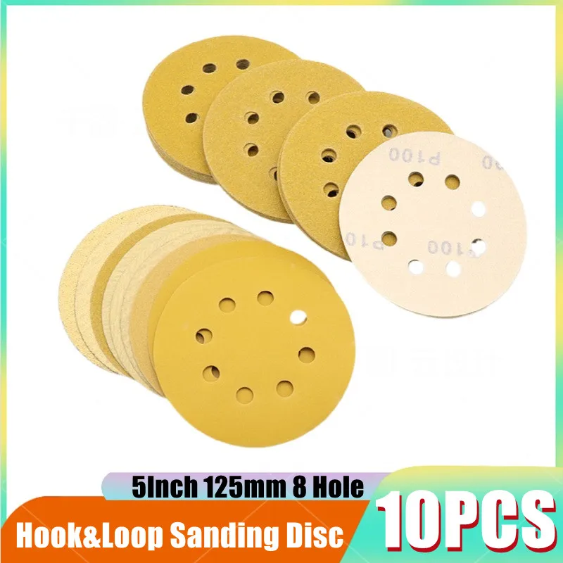 10pcs 125mm Sandpaper Round Shape Sanding Discs Hook Loop Sanding Paper Buffing Sheet 8 Hole Sander Polishing Pad
10pcs 125mm Sandpaper Round Shape Sanding Discs Hook Loop Sanding Paper Buffing Sheet 8 Hole Sander Polishing Pad