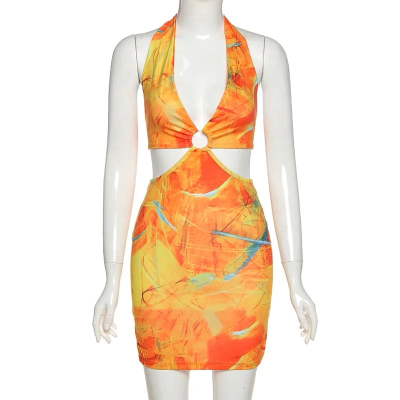 YLDSGS Club Wild Contrast Hollow Out Woman Dresses Summer Sexy Bodycon Patchwork Street Wear Casual Low-Cut Halter Beach Dress
YLDSGS Club Wild Contrast Hollow Out Woman Dresses Summer Sexy Bodycon Patchwork Street Wear Casual Low-Cut Halter Beach Dress