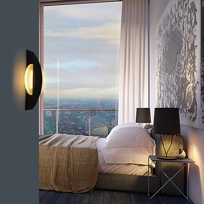 lampada LED Wall Lamps AC85-265V Modern Simple Bedroom Lights Indoor Dining-room Corridor Lighting Aluminum Material
lampada LED Wall Lamps AC85-265V Modern Simple Bedroom Lights Indoor Dining-room Corridor Lighting Aluminum Material