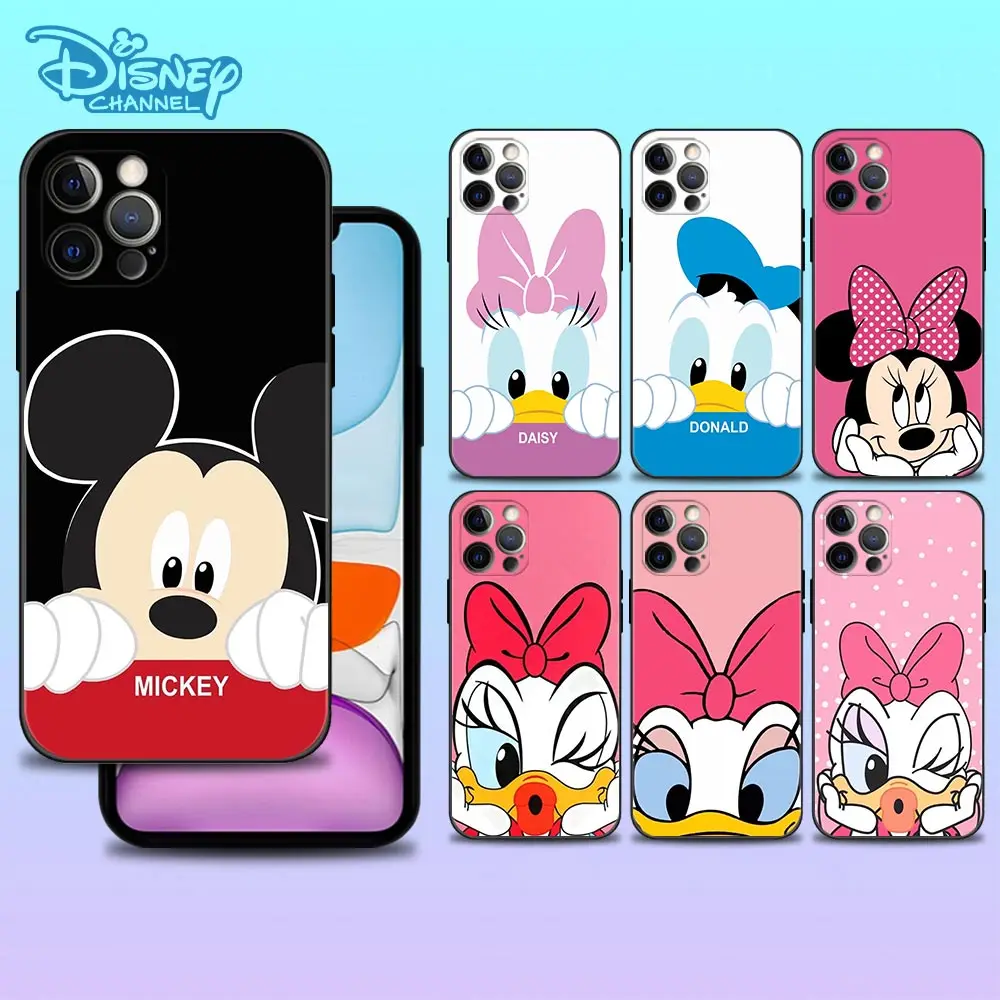 Disney Cartoon Cute Mickey Minnie Mouse and Donald Duck Case For App iPhone 13 12 11 Pro Max 13 12 Mini Back Cover Shell Capa
Disney Cartoon Cute Mickey Minnie Mouse and Donald Duck Case For App iPhone 13 12 11 Pro Max 13 12 Mini Back Cover Shell Capa