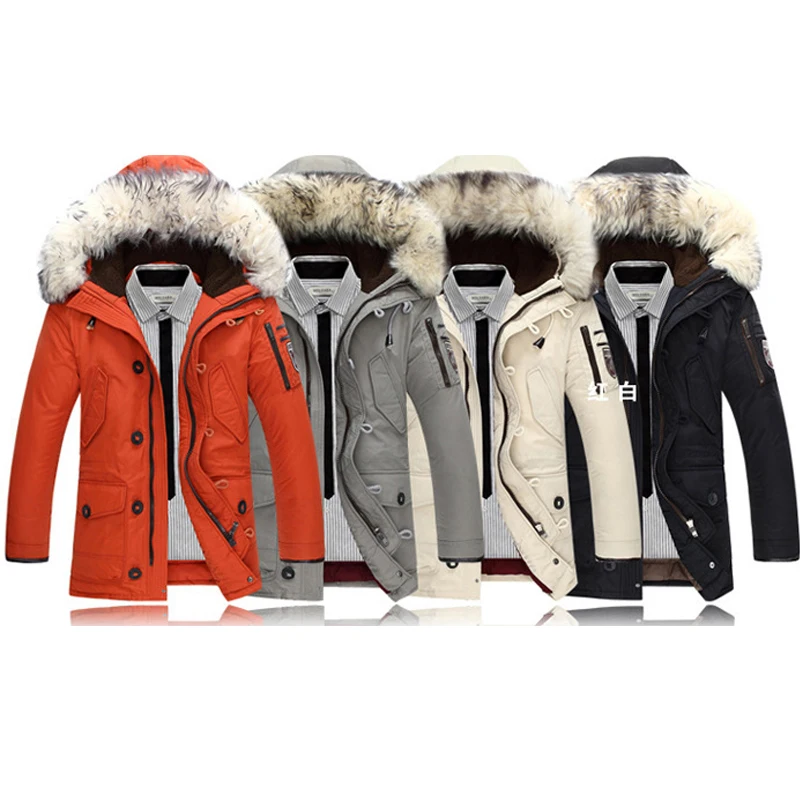 -30 Degree Winter Down Jacket Men Windbreaker Thick Warm White Duck Down Coat Men's Snow Parka Overcoat Fur Hooded Warm Parkas
-30 Degree Winter Down Jacket Men Windbreaker Thick Warm White Duck Down Coat Men's Snow Parka Overcoat Fur Hooded Warm Parkas