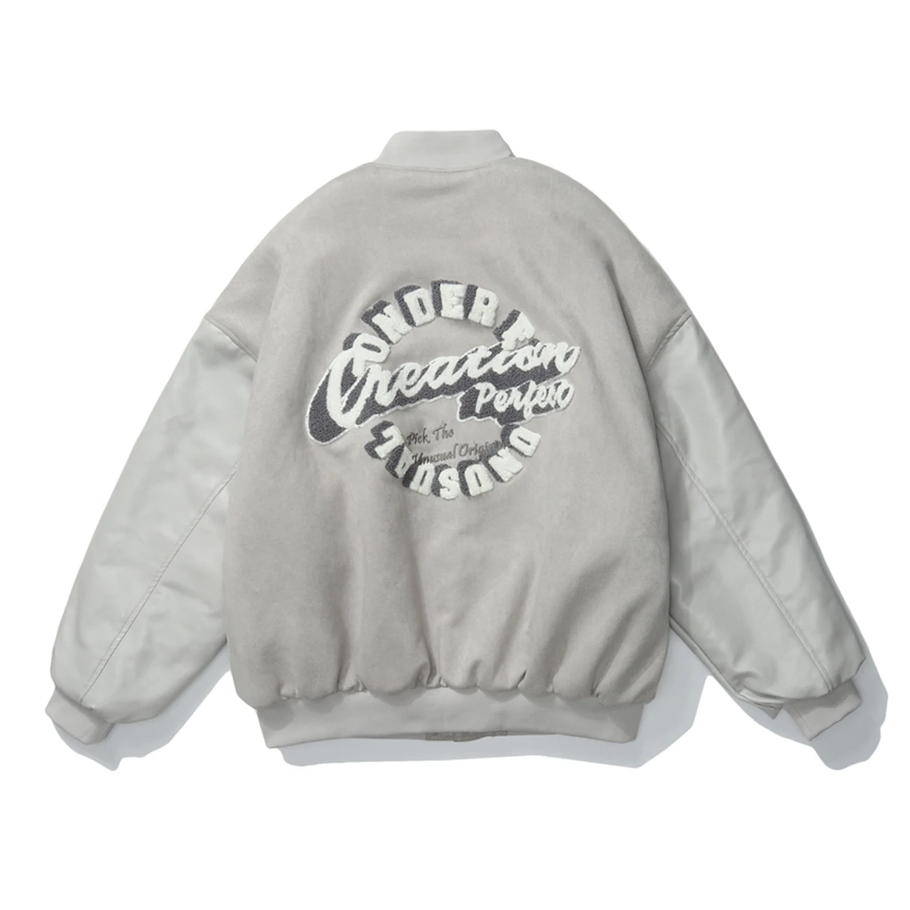 Mens Hip Hop Chamois Suede Thick Jackets Streetwear Baseball Jacket Coats Winter Harajuku Patchwork Bomber Jacket Tops
Mens Hip Hop Chamois Suede Thick Jackets Streetwear Baseball Jacket Coats Winter Harajuku Patchwork Bomber Jacket Tops