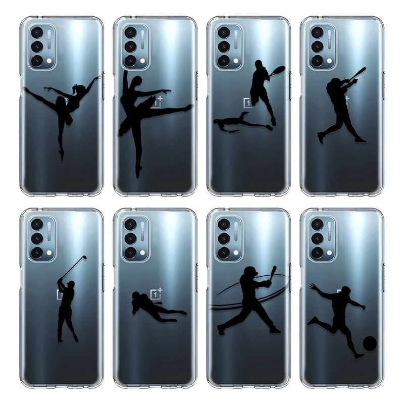 Sports Silhouette Transparent Mobile Phone Case for OnePlus 7 8 9 Pro 6T 7T 8T 9T Soft TPU Silicone Protective Case Nord N10
Sports Silhouette Transparent Mobile Phone Case for OnePlus 7 8 9 Pro 6T 7T 8T 9T Soft TPU Silicone Protective Case Nord N10