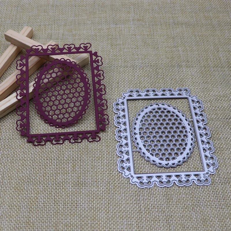 Rectangle Oval Heart Metal Die Cuts Lace Cutting Dies For DIY Scrapbooking Embossing Paper Cards Making Decor Craft Supplies
Rectangle Oval Heart Metal Die Cuts Lace Cutting Dies For DIY Scrapbooking Embossing Paper Cards Making Decor Craft Supplies