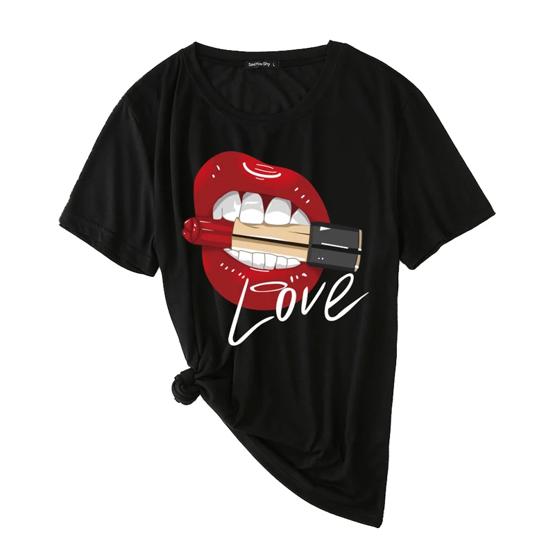 Leisure Fashion T Shirt Women Sexy Cartoon Print T-shir Harajuku Funny Graphic Tee Top Mujer Plus Size S,M,L,XL,XXL,XXXL,4XL,5XL
Leisure Fashion T Shirt Women Sexy Cartoon Print T-shir Harajuku Funny Graphic Tee Top Mujer Plus Size S,M,L,XL,XXL,XXXL,4XL,5XL