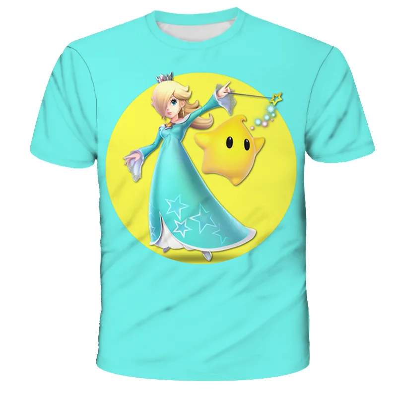 3D Girls Tshirt Mario Children Clothing Print Kids Funny T-Shirts Cartoons 2021 Summer Clothes Baby Cozy Tshirts Streetwear
3D Girls Tshirt Mario Children Clothing Print Kids Funny T-Shirts Cartoons 2021 Summer Clothes Baby Cozy Tshirts Streetwear