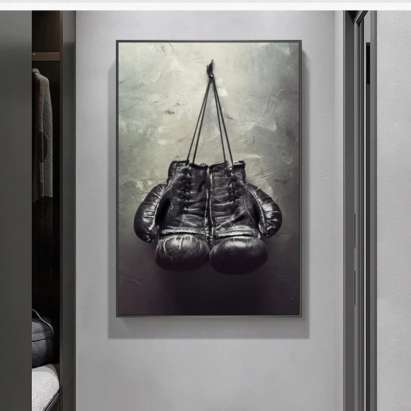 Sports Room Boxing Gloves Canvas Painting Cuadros Posters Print Wall Art for Living Room Home Decor (No Frame)
Sports Room Boxing Gloves Canvas Painting Cuadros Posters Print Wall Art for Living Room Home Decor (No Frame)