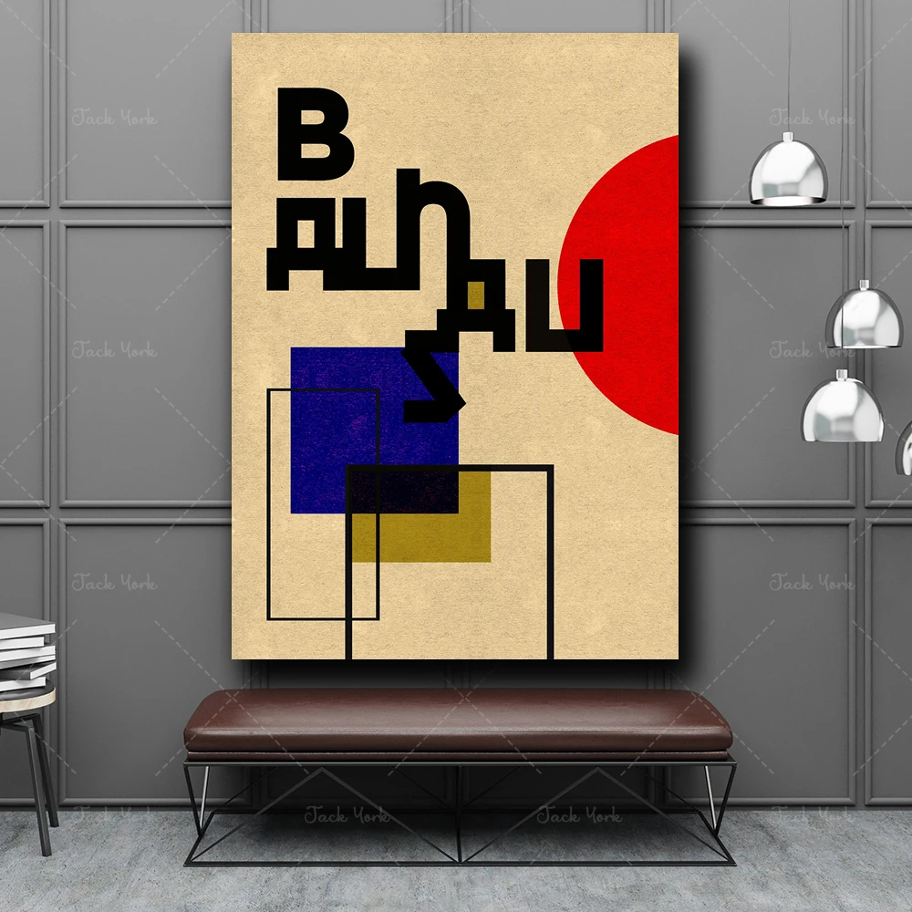Posters and Prints Bauhaus Exhibition Poster Wall Art Picture Canvas Painting for Room Home Decor
Posters and Prints Bauhaus Exhibition Poster Wall Art Picture Canvas Painting for Room Home Decor
