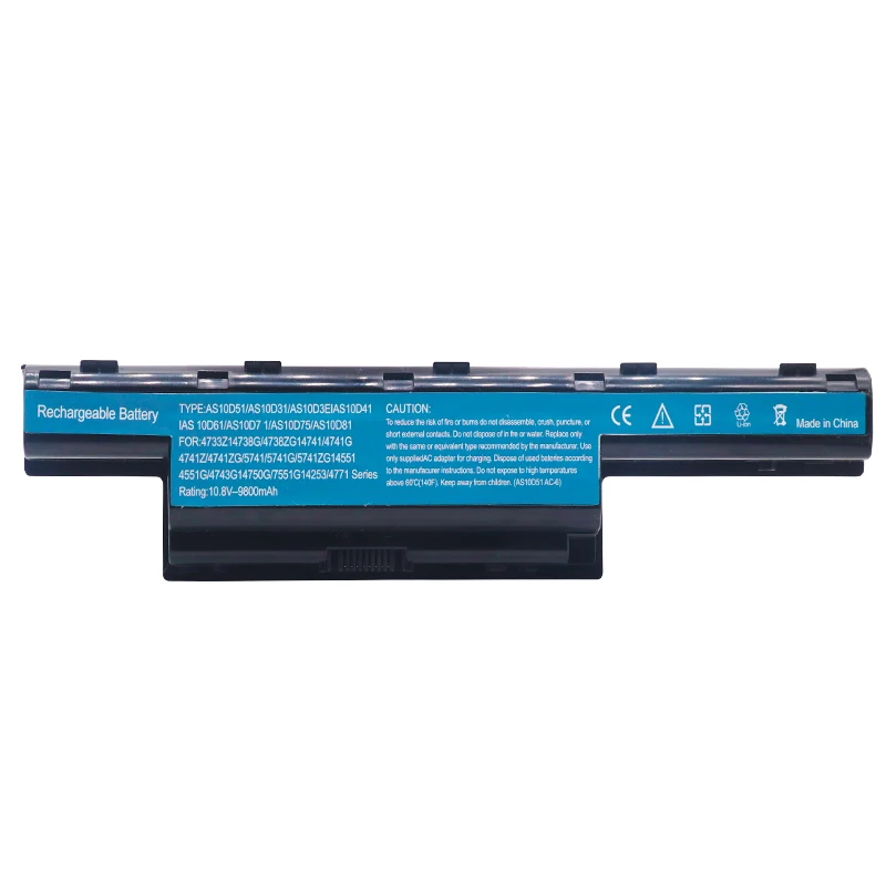 Аккумулятор для ноутбука Acer Aspire V3 5741 5742 5750 5551G 5560G 5741G 5750G AS10D31 AS10D51 AS10D61 AS10D71 AS10D75 AS10D81