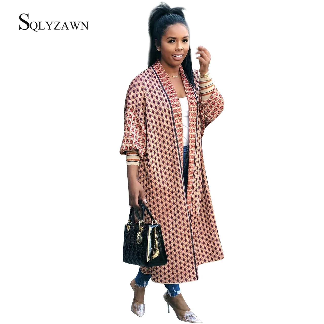 Fashion Women Pink Geometric Leopard Print Autumn Casual Long Sleeve Cardigan Open Stitch Outwear Long Coat for Women Clothing
Fashion Women Pink Geometric Leopard Print Autumn Casual Long Sleeve Cardigan Open Stitch Outwear Long Coat for Women Clothing