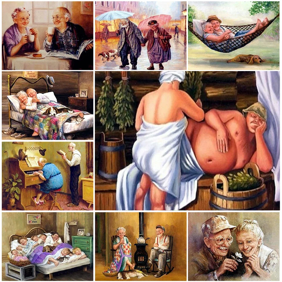 Full Square Diamond Embroidery Kit Portrait 5D DIY Diamond Painting Old Couple Cross Stitch Mosaic Rhinestone Home Decor Sale
Full Square Diamond Embroidery Kit Portrait 5D DIY Diamond Painting Old Couple Cross Stitch Mosaic Rhinestone Home Decor Sale