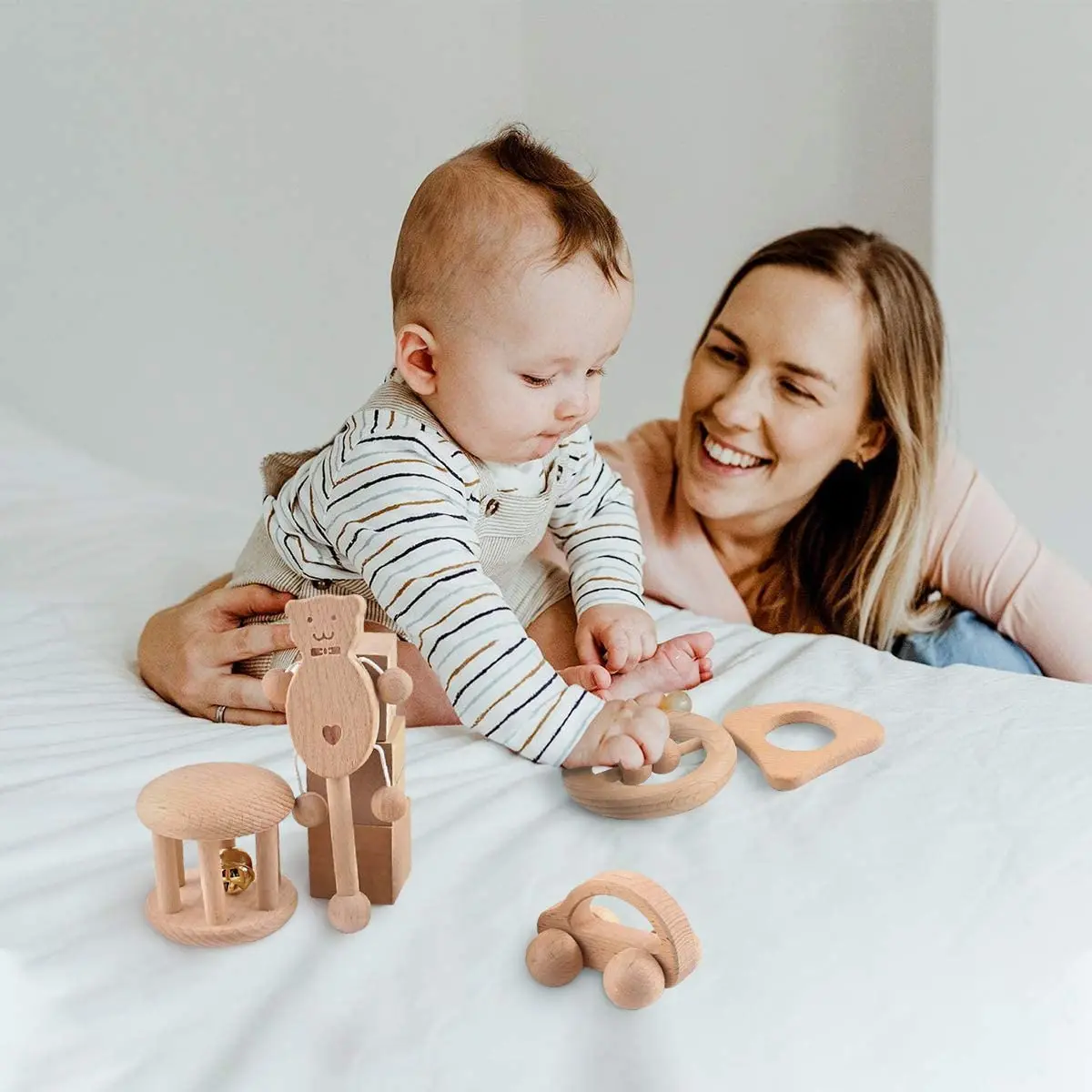 Educational Baby Rattles Mobiles Toys 0-12 Months Animal Beech Ringing Bell Sand Hammer Musical Toy Newborn Hand Bell Shaker Toy
Educational Baby Rattles Mobiles Toys 0-12 Months Animal Beech Ringing Bell Sand Hammer Musical Toy Newborn Hand Bell Shaker Toy