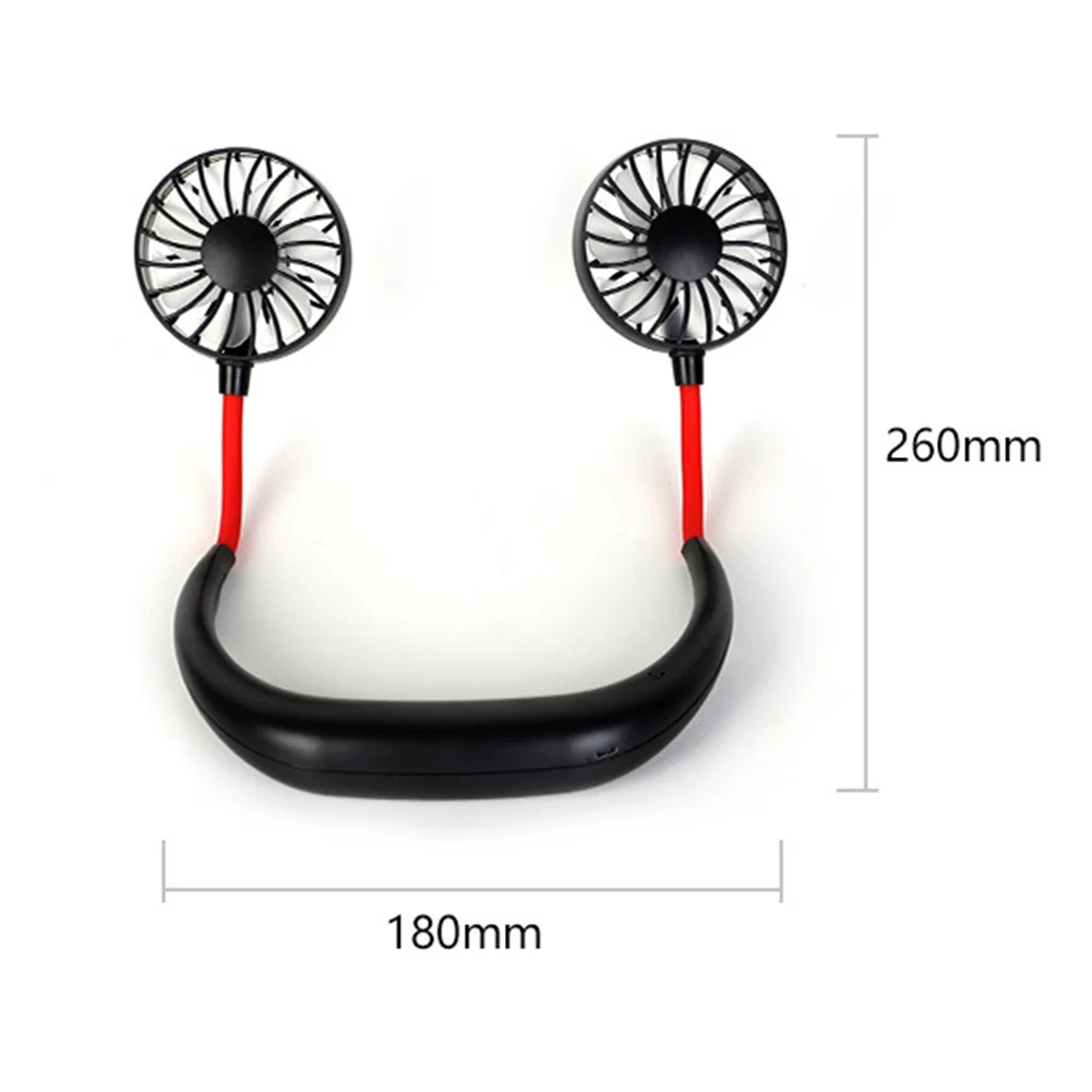 360 Degree USB Mini Fan Neck Fan Rechargeable For Outdoor Office Sport Hand Free Mini Neck Double Fans 3 Speed Adjustable
360 Degree USB Mini Fan Neck Fan Rechargeable For Outdoor Office Sport Hand Free Mini Neck Double Fans 3 Speed Adjustable