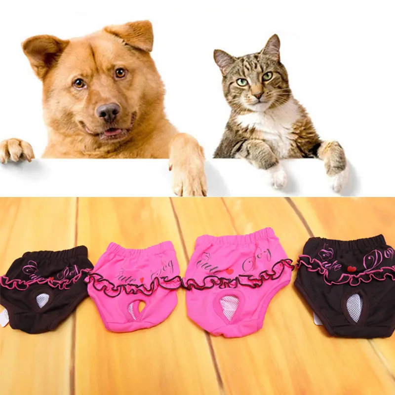 Pet Dog Sanitary Physiological Pants Diaper Washable Female Dog Shorts Anti-harassment Safety Panties Underwear Pet Briefs
Pet Dog Sanitary Physiological Pants Diaper Washable Female Dog Shorts Anti-harassment Safety Panties Underwear Pet Briefs