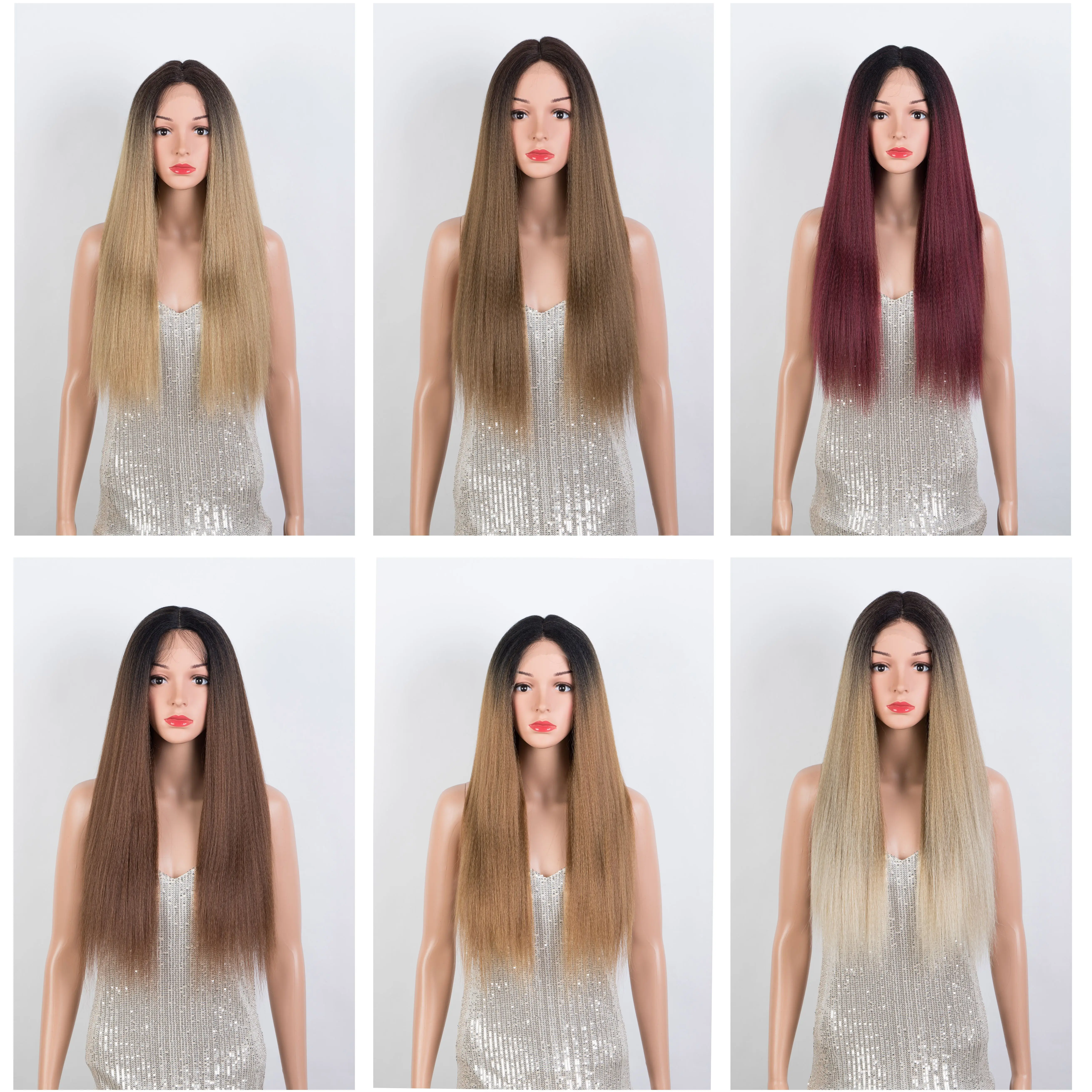 Fashion Idol Synthetic Lace Wigs Long Yaki Straight Hair For White Women Brown Wig Cosplay lace Wigs 26 Inches Heat Resistant
Fashion Idol Synthetic Lace Wigs Long Yaki Straight Hair For White Women Brown Wig Cosplay lace Wigs 26 Inches Heat Resistant