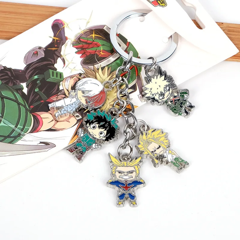 New Fashion My Hero Academia Logo Keychains Pendants Hogwarts Magic School College Enamel Metal Car Keyrings Men Jewelry Gift
New Fashion My Hero Academia Logo Keychains Pendants Hogwarts Magic School College Enamel Metal Car Keyrings Men Jewelry Gift
