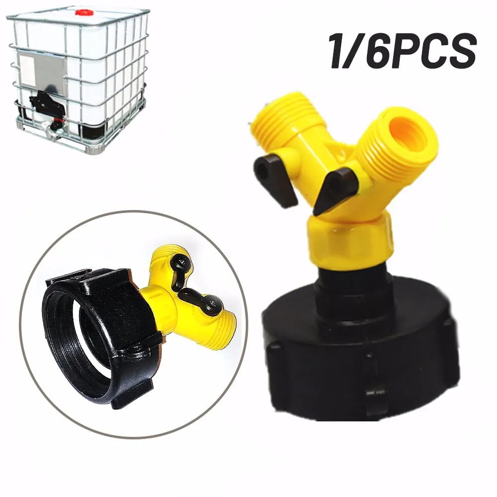 275 330 Gn IBC Tote Tank Adapter 2\" COARSE Thread X Garden HOSE SPLITTER With DOUBLE SHUTOFFS Garden Sprinklers
275 330 Gn IBC Tote Tank Adapter 2\" COARSE Thread X Garden HOSE SPLITTER With DOUBLE SHUTOFFS Garden Sprinklers